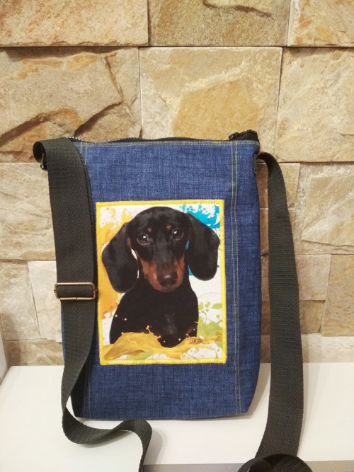 Crossbody JEZEVČÍK- na zip — foto 2