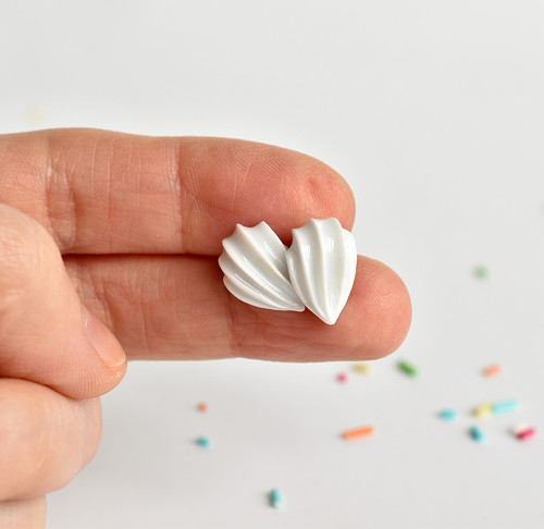 Porcelánové náušnice "Pusinky" — foto 5
