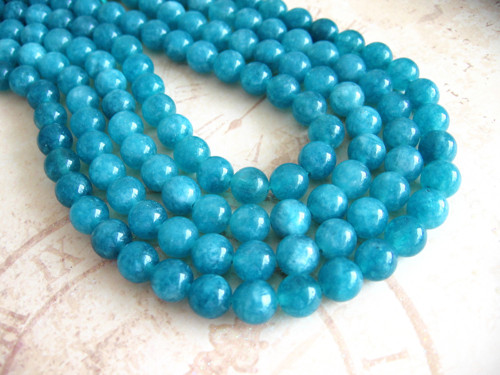 Jadeit (Nefrit) 8mm, 19ks — foto 3