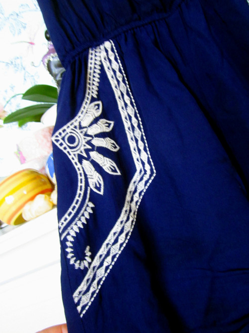 Overal boho vyšívaný — foto 4
