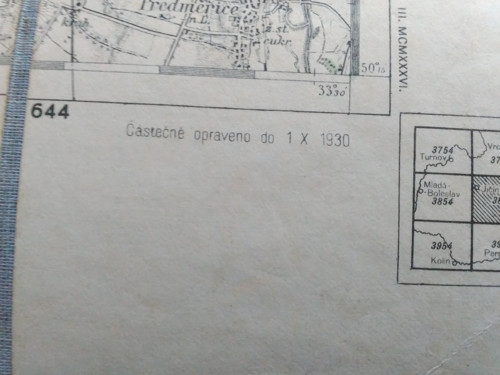 Jičín - mapa 1. republika — foto 2