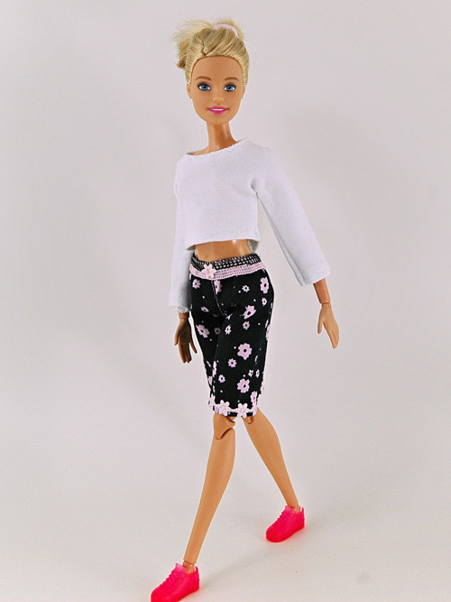 Barbie - Kraťasy s kytičkou — foto 2