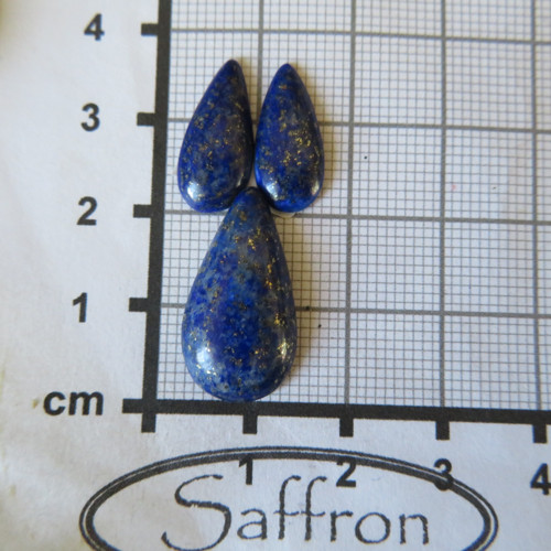 Lapis lazuli Extra, přírodní, souprava č.4 — foto 2