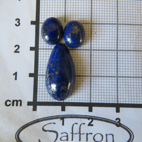 Lapis lazuli Extra, přírodní, souprava č.9 — foto 2