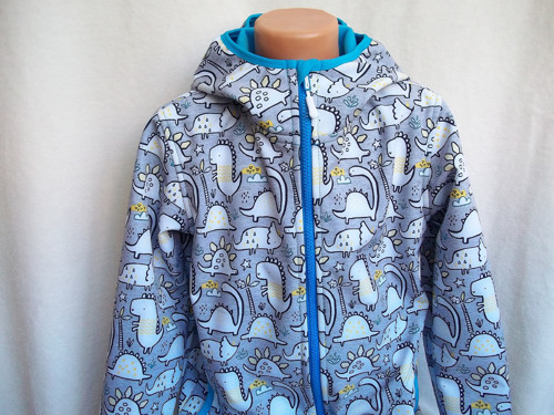 Dětská softshell bunda - DINO vel.92-98 — foto 3