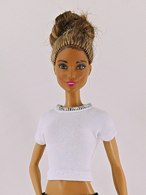 Barbie - Bílé tričko — foto 2
