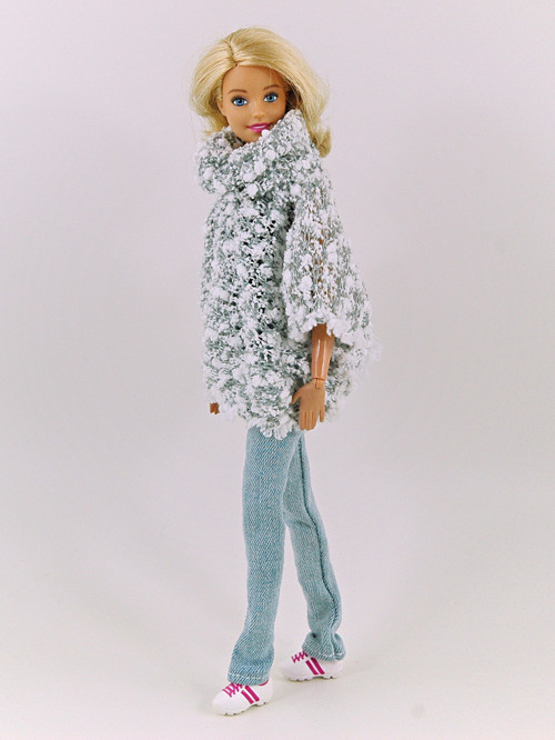 Barbie - Rolákové pončo — foto 2