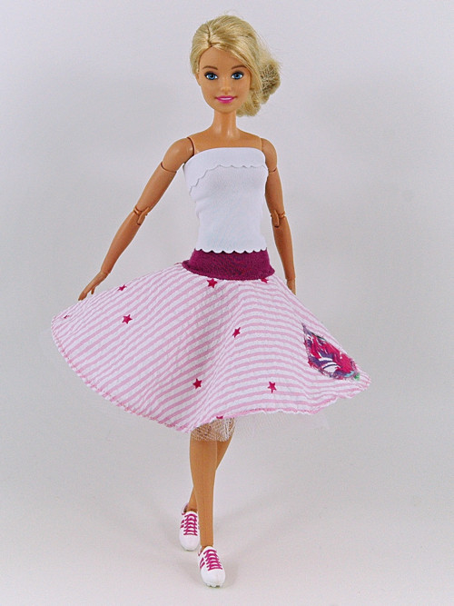 Barbie - Sukně s proužky — foto 2