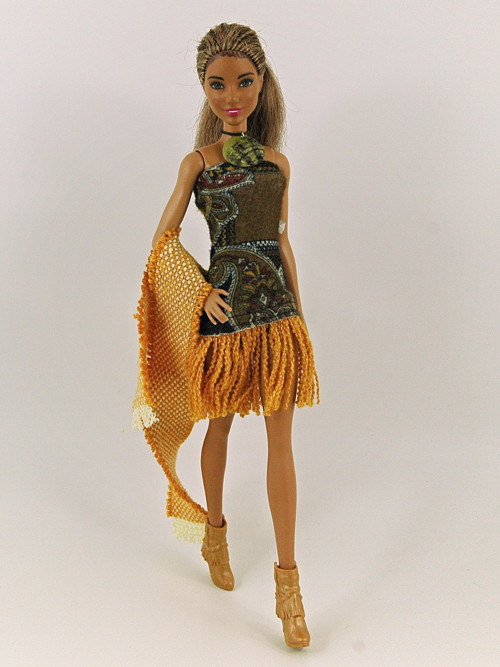 Barbie - Třásňové šaty — foto 4