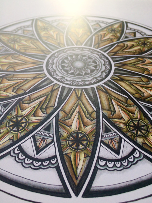 Mandala - hvězdice A3 — foto 2