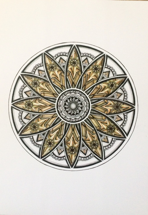 Mandala - hvězdice A3 — foto 4