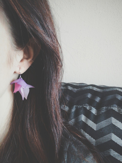 Violet flush - náušnice — foto 2