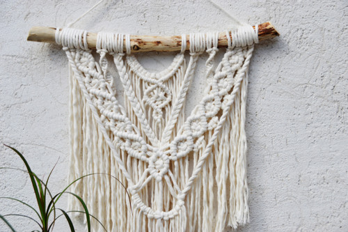 Macramé Krémové L — foto 3