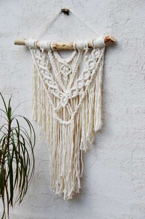 Macramé Krémové L — foto 4