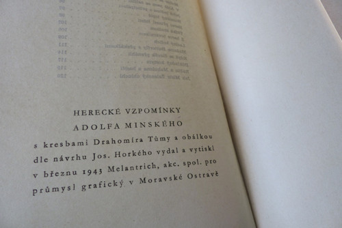 Herecké vzpomínky, Adolf Minský, 1943 — foto 4