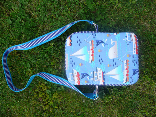 Cross-body kabelka - námořnická — foto 2