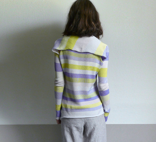 Shrug pásikový pastelový — foto 3