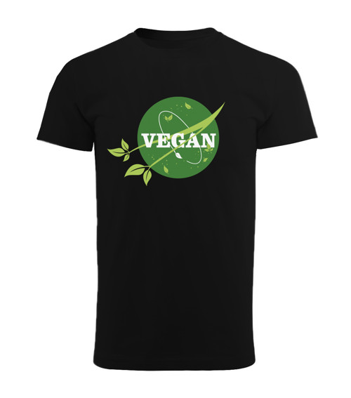 Tričko VEGAN NASA — foto 3