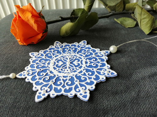 Mandala modrá 1 — foto 2