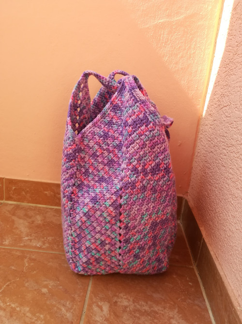 Háčkovaná taška, plážovka I — foto 3