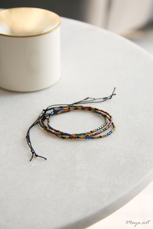 Zlatozelený náramek SIMPLE BRACELET — foto 2