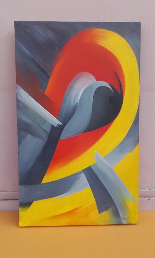 SRDEČNÍ ZÁLEŽITOST, 71x43,olej,sol. — foto 3