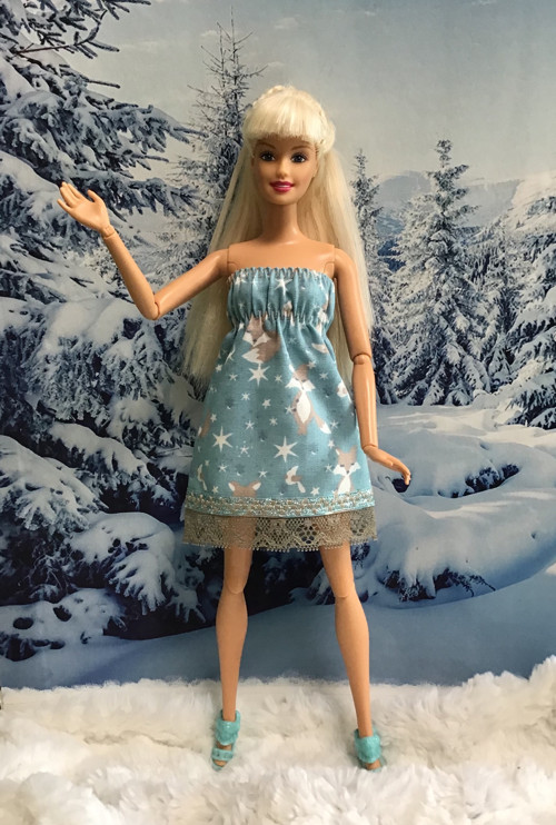 Šaty pro Barbie - “Kolekce Viva Fauna” — foto 4