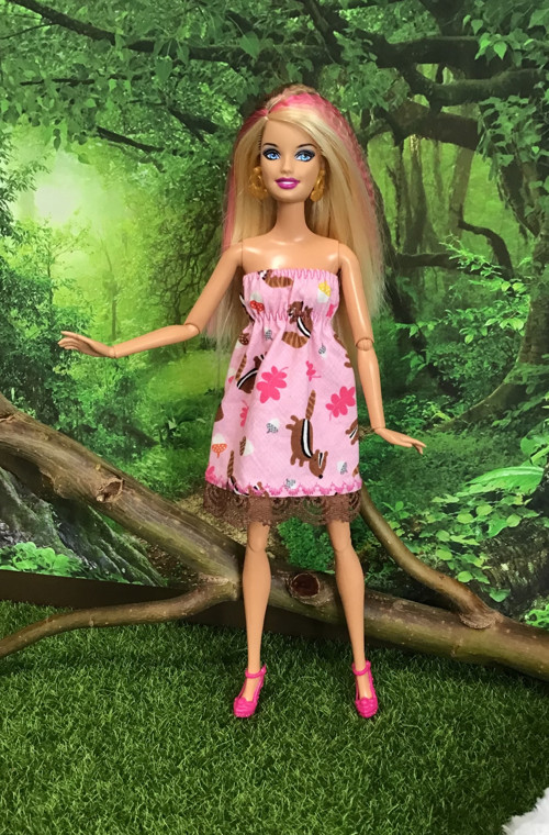 Šaty pro Barbie - “Kolekce Viva Fauna” — foto 5