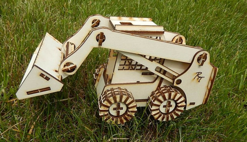 Bobcat - dřevěná stavebnice — foto 2
