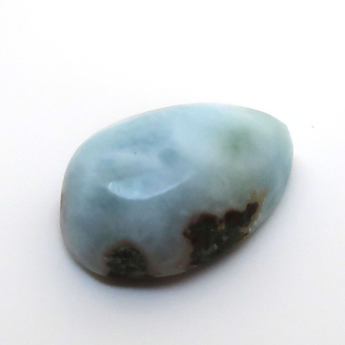 Kabošon larimar kapka 14,3mm — foto 2