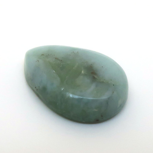 Kabošon larimar kapka 14,2mm — foto 2