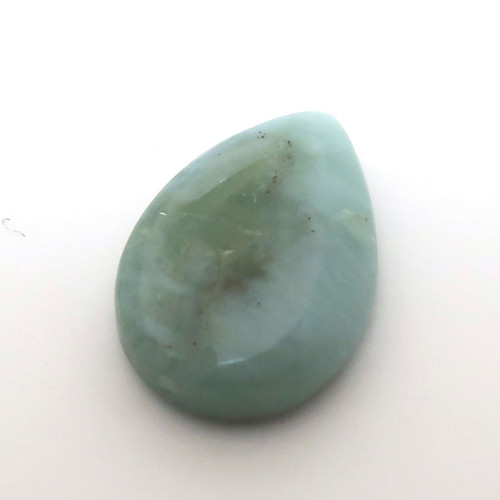 Kabošon larimar kapka 14,2mm — foto 3