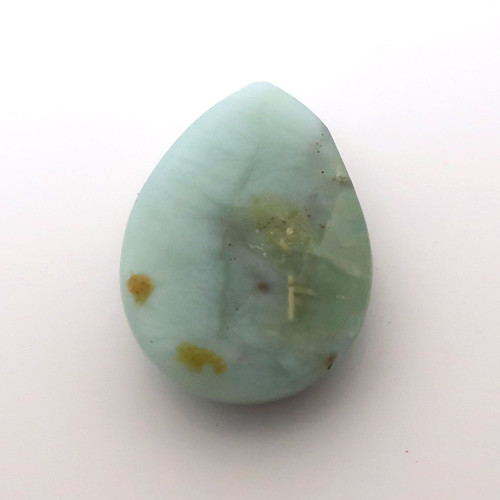 Kabošon larimar kapka 14,2mm — foto 4