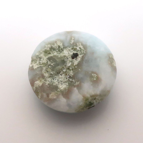 Kabošon larimar kruh 12,0mm — foto 4