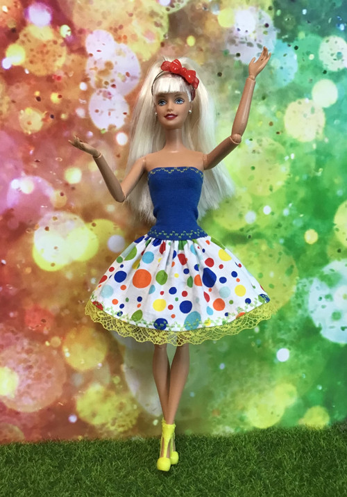 Šaty pro Barbie - “Kolekce Bubble Club” — foto 3