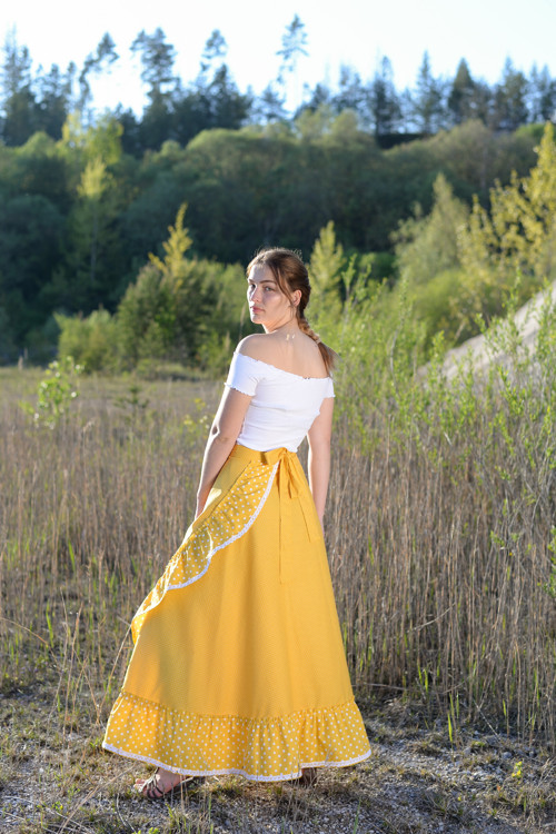 Zavinovacia sukňa Sunny — foto 2