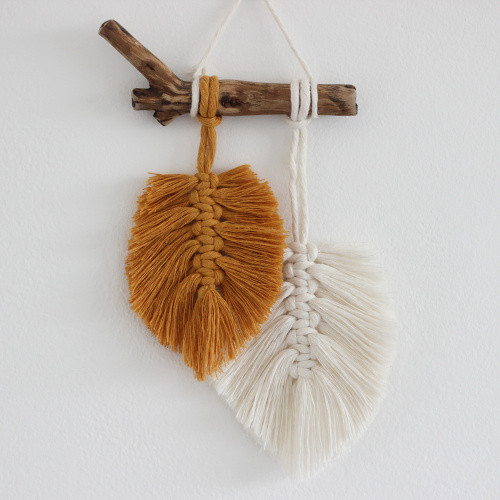 Macramé lístky — foto 2