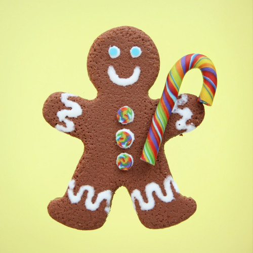 Gingerman s barevnými knoflíky — foto 2