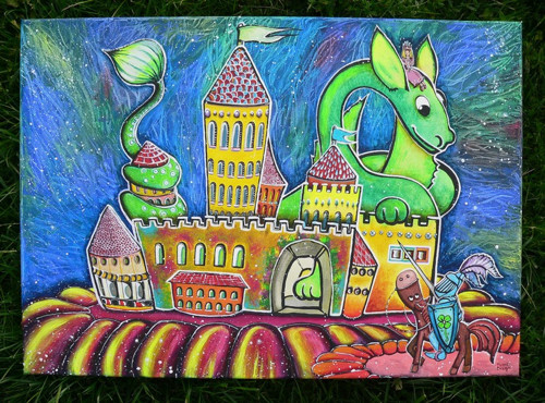 V malém království- 70x50cm — foto 5