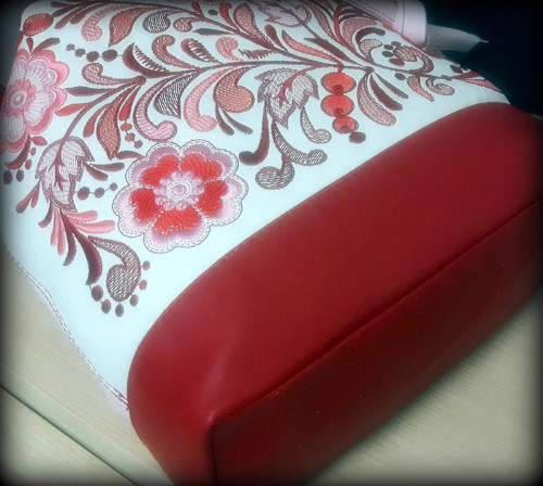 Elegance Bright folk red — foto 5