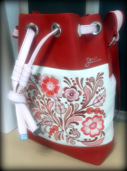 Elegance Bright folk red — foto 4