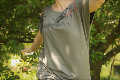 Oversized triko bambus ............ M - L — foto 2