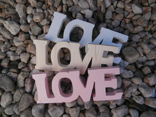Nápis LOVE 20 x 7,5 x 1,7 cm — foto 6