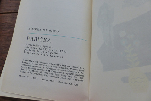 Babička...B. Němcová, 1967-slovensky — foto 5