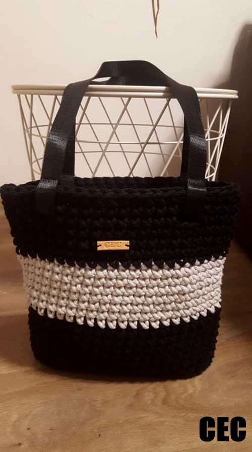 Černošedá - špagátková na rameno No.2 — foto 2
