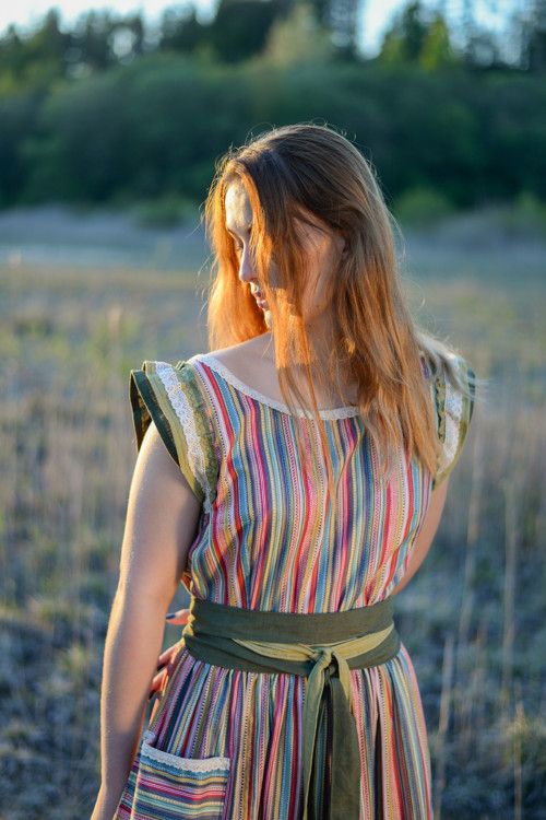 Summer field dress - Elen — foto 3