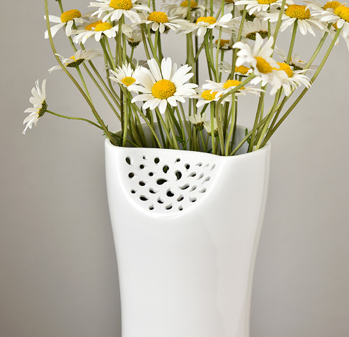"White Flower" porcelánová váza — foto 5