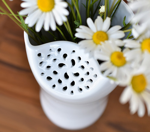 "White Flower" porcelánová váza — foto 6
