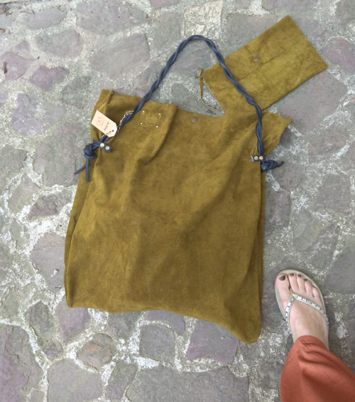 Khaki velur vak — foto 3
