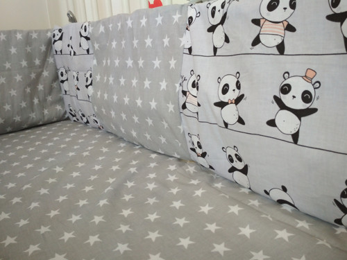 Panda - Mantinel kolem celé postýlky — foto 5